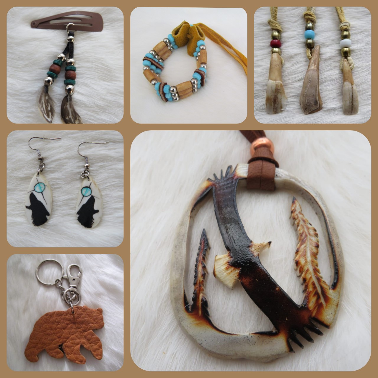 foto collage native crafts