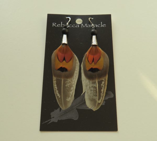 fancy cones earrings rebecca maracle