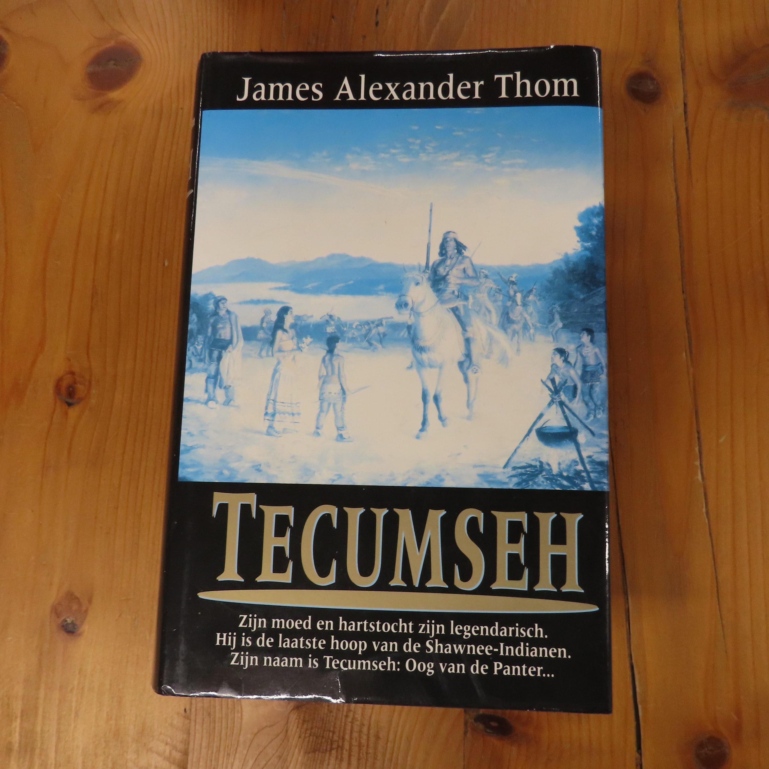 Boek “Tecumseh” van James Alexander Thom